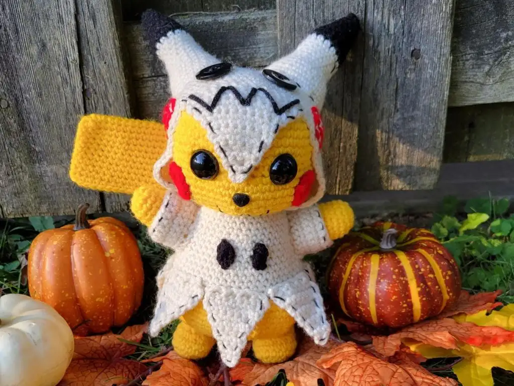 Image for Pattern: Pikachu in a Mimikyu Costume