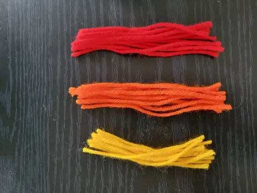 strings to make Charmander's Flame tail