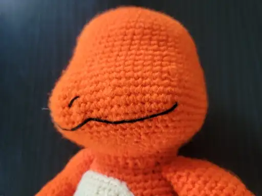 Charmander's mouth side view